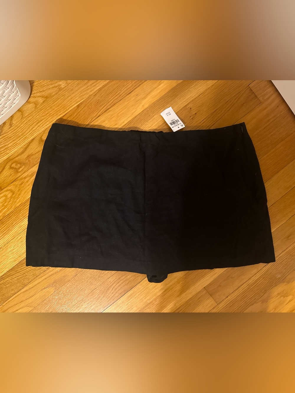 Abercrombie & Fitch Black High-Waist Women's skort